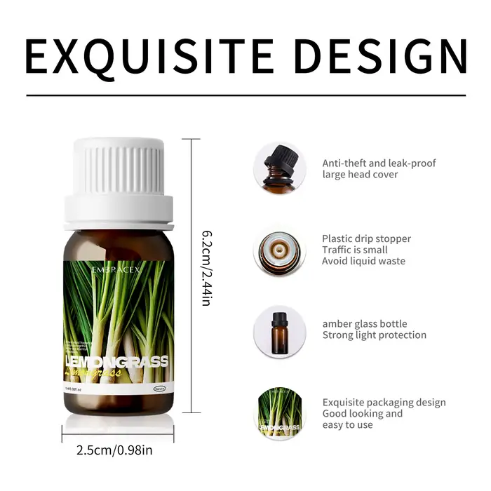 Huiles essentielles de citronnelle huile de Massage