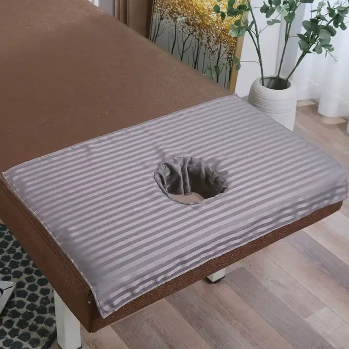 Nouveau avec trou pour table de massage de salon SPA, draps de couverture de table de massage