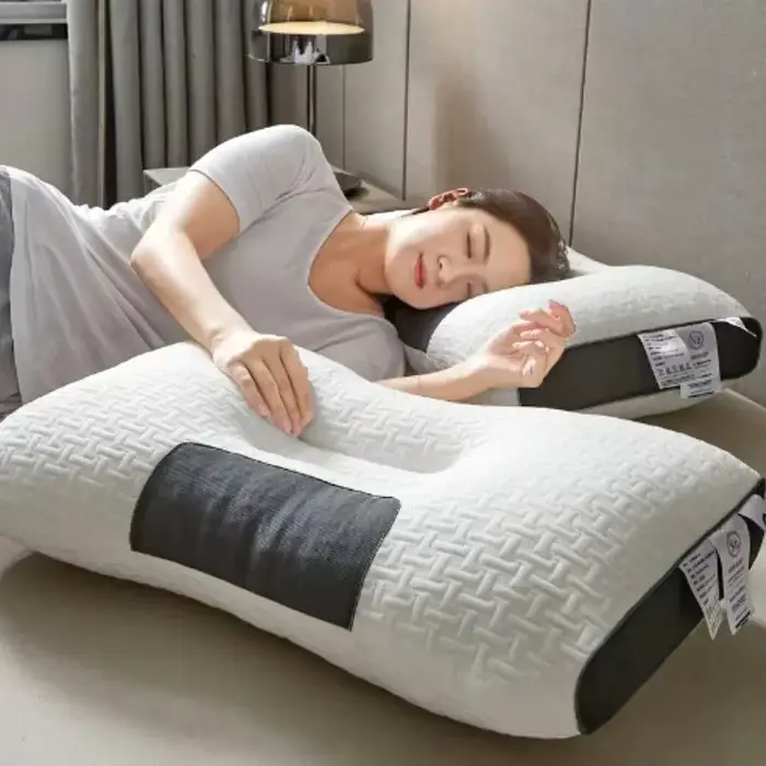 Oreiller cervical pour aider à dormir et protéger le cou