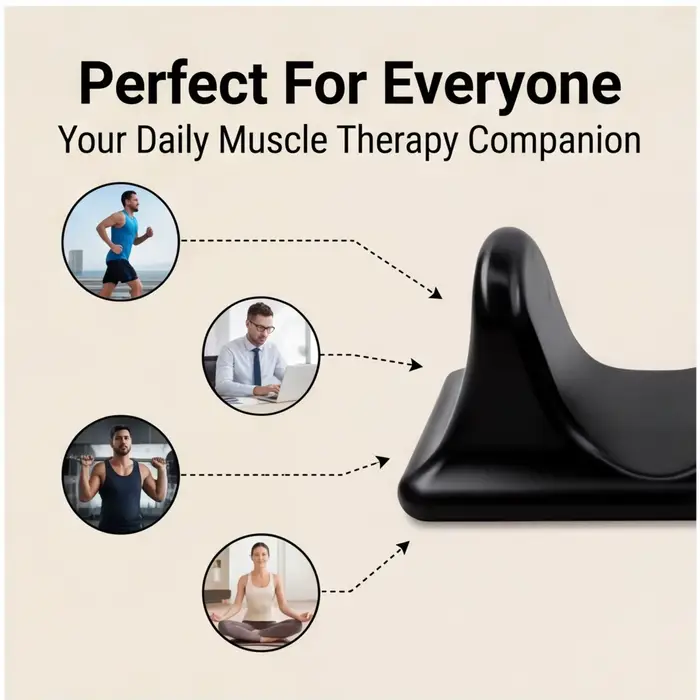Masseur pour les muscles psoas – Outil de massage des tissus profonds pour les ischio-jambiers