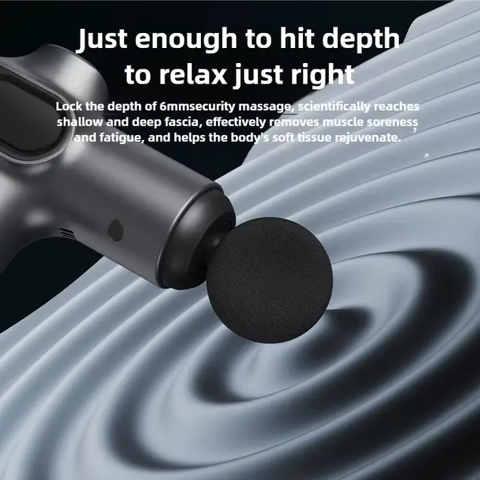 Pistolet de massage intelligent à vibrations professionnel