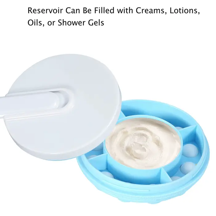Applicateur de crème à l'huile et Lotion à Long manche, brosse de bain pour les jambes et le corps, 