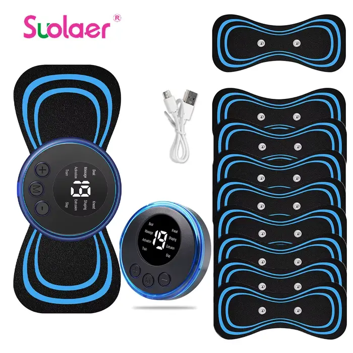 Mini masseur de cou électrique Portable EMS