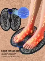 Masseur de pieds électrique rechargeable – Améliore la circulation sanguine et déteste les muscles