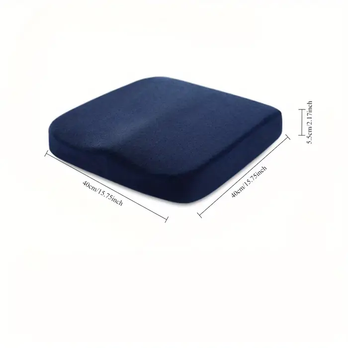 Coussin de bureau ergonomique en mousse à mémoire de forme