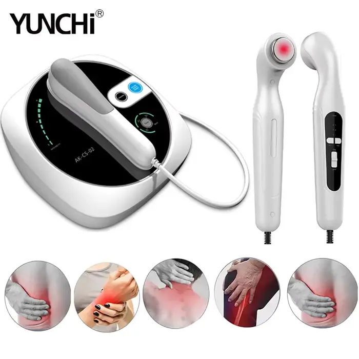 Machine de physiothérapie par ultrasons pour soulager la douleur et massage musculaire profond masseur d'instrument