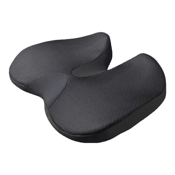 Coussin en mousse à mémoire de forme pour soulager la douleur coccygienne