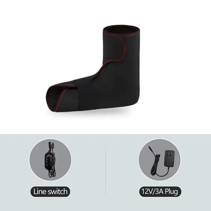 Enveloppement chauffant électrique pour les pieds, couverture complète, massage par vibration, soula