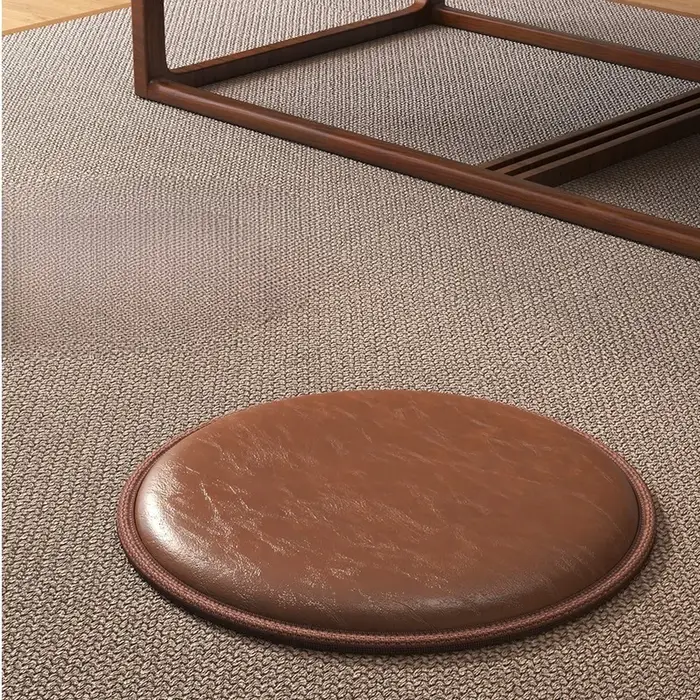 Coussin à mémoire de forme rond de style japonais professionnel de qualité supérieure