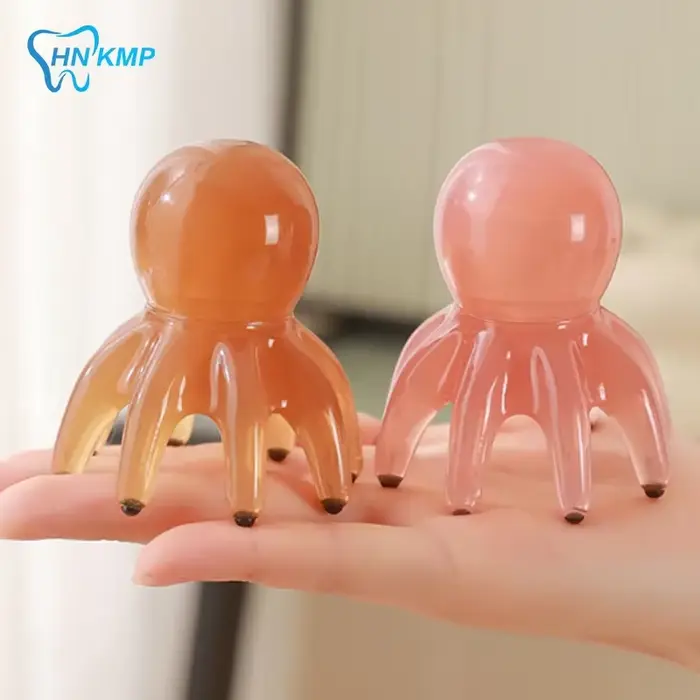 Peigne de Massage en résine poulpe