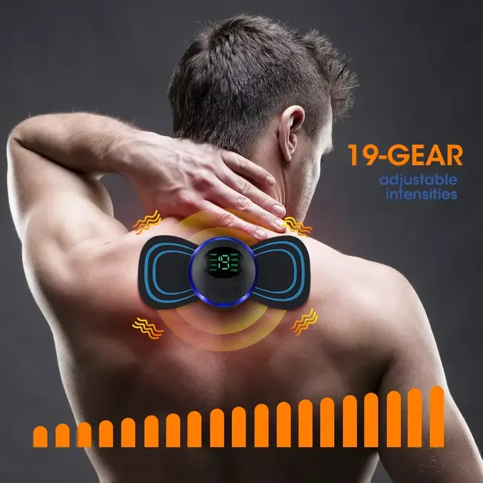 Ensemble de masseur de cou électrique intelligent