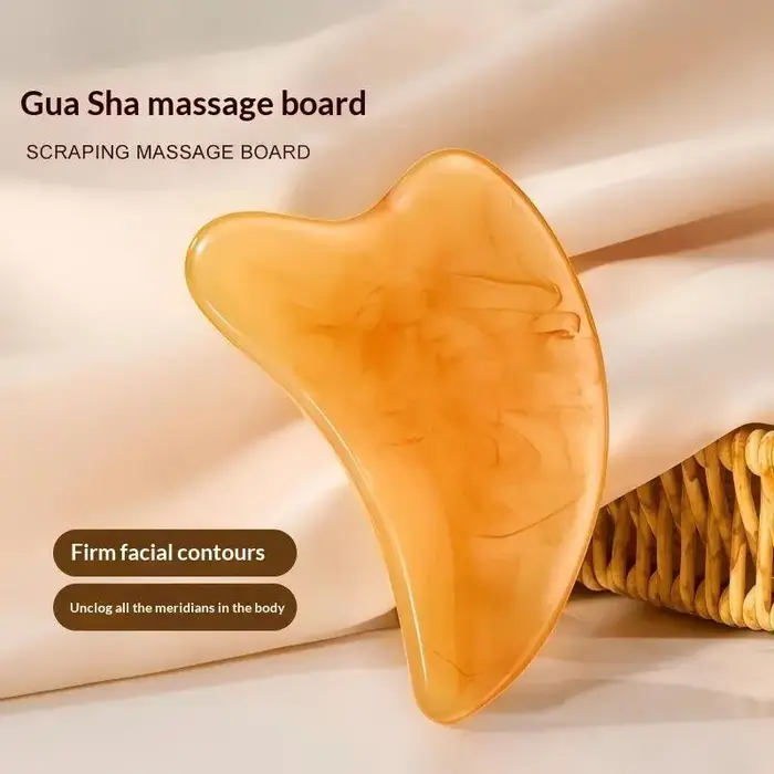 ❤️ Ensemble de massage Gua Sha en corne de bœuf naturelle