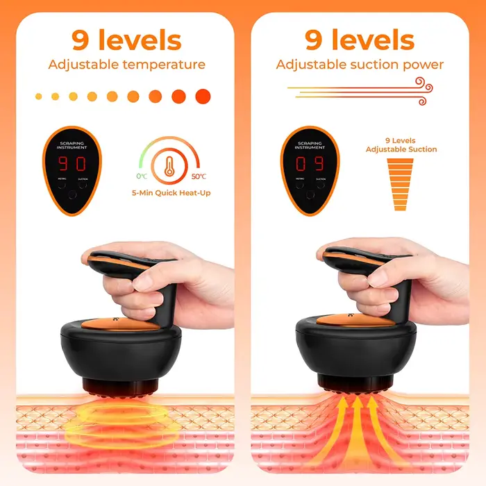 Ventouse de physiothérapie électrique Guasha