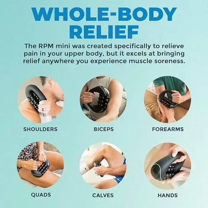 Mini masseur à percussion rotatif pour soulager la fatigue corporelle
