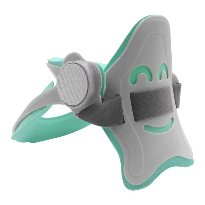 Oreiller ergonomique de soutien cervical avec sangle réglable en polyester respirant et confortable