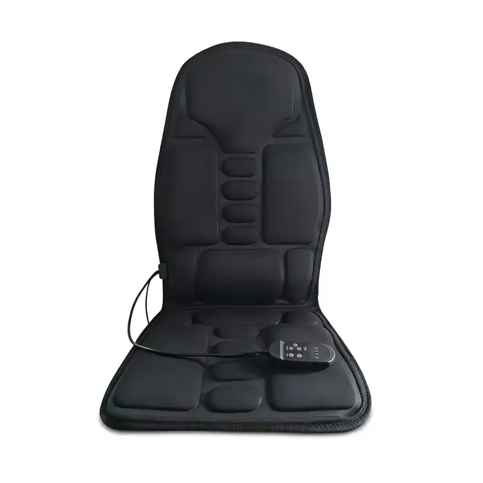 Coussin de massage Shiatsu infrarouge chauffant électrique vibrant pour soulagement corporel complet