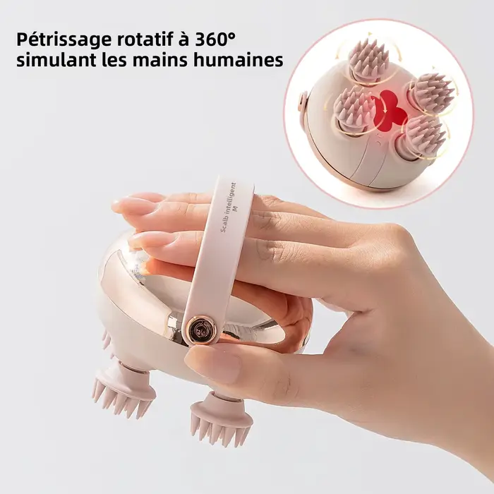 Instrument de Massage de tête masseur