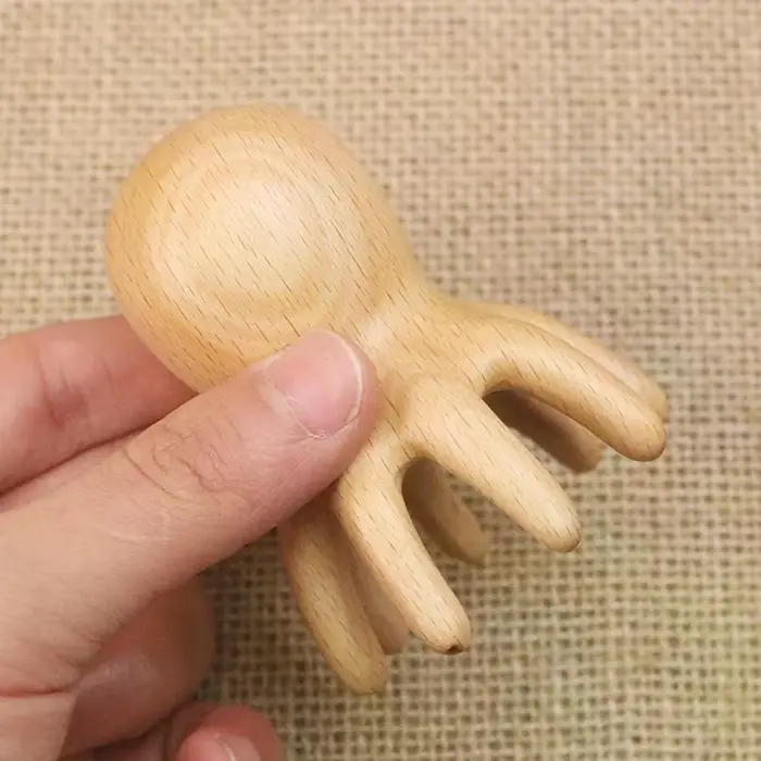 Peigne de Massage poulpe
