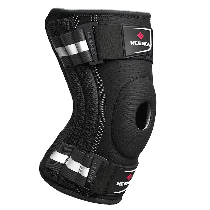 NEENCA genouillère pour douleur au genou avec coussinet de Gel rotulien et stabilisateurs latéraux s