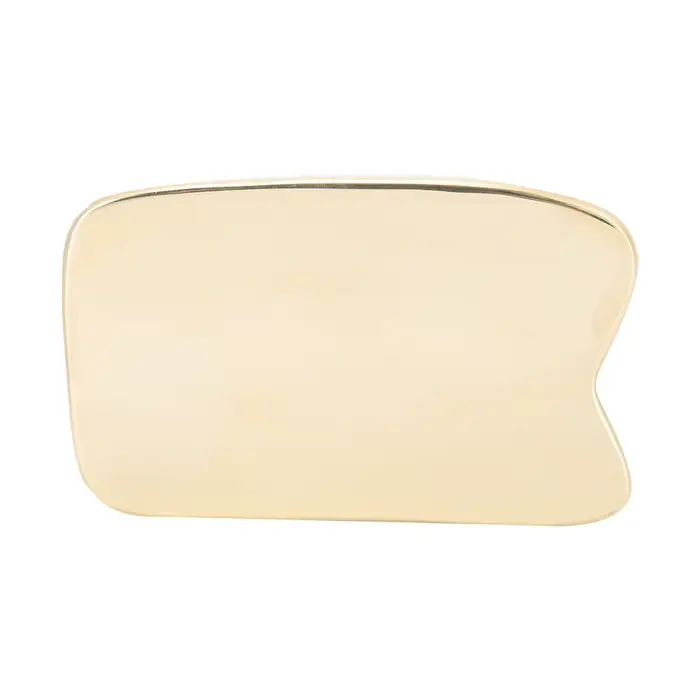 Planche de massage Guasha en laiton pour le corps, outil de soin et de massage SPA