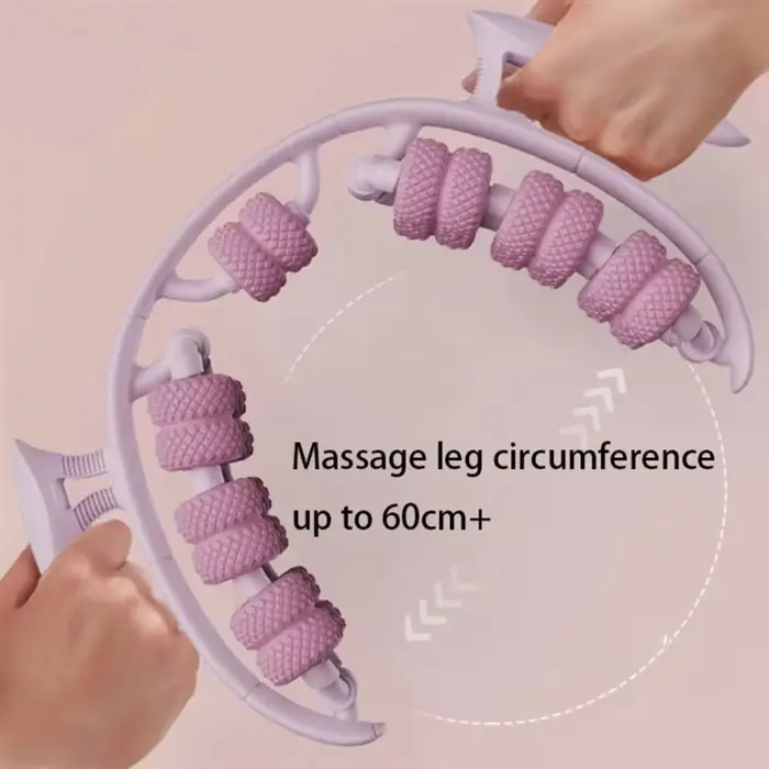 Masseur de jambes avec 26 roues
