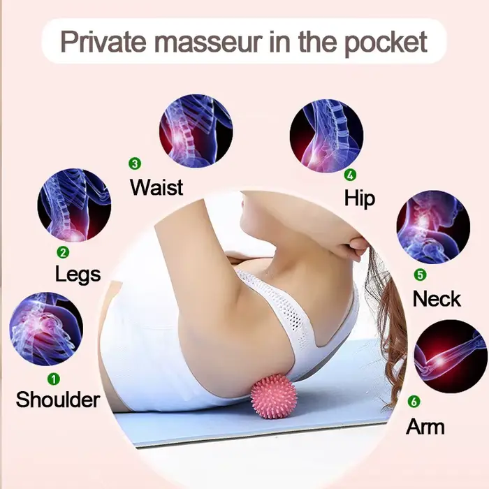 Ballon de massage des pieds avec picots