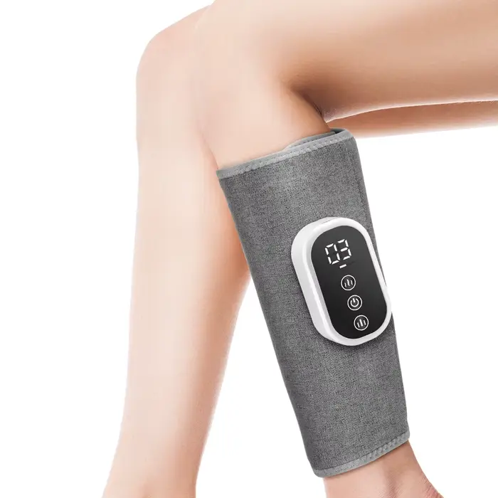 Masseur de jambes sans fil, 3 vitesses, compresse chaude, airbag, appareil de massage électrique des