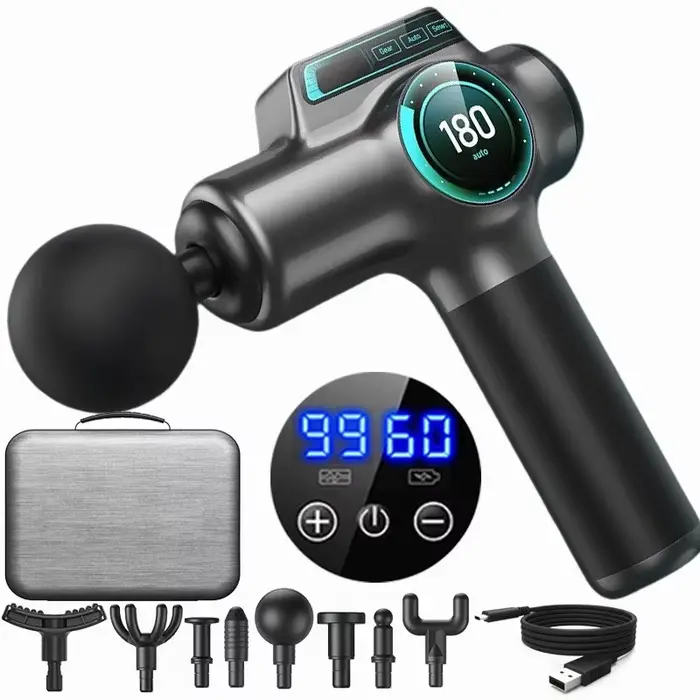 Pistolet de Massage musculaire professionnel à 99 vitesses, masseur pour le cou et le dos, Instrumen