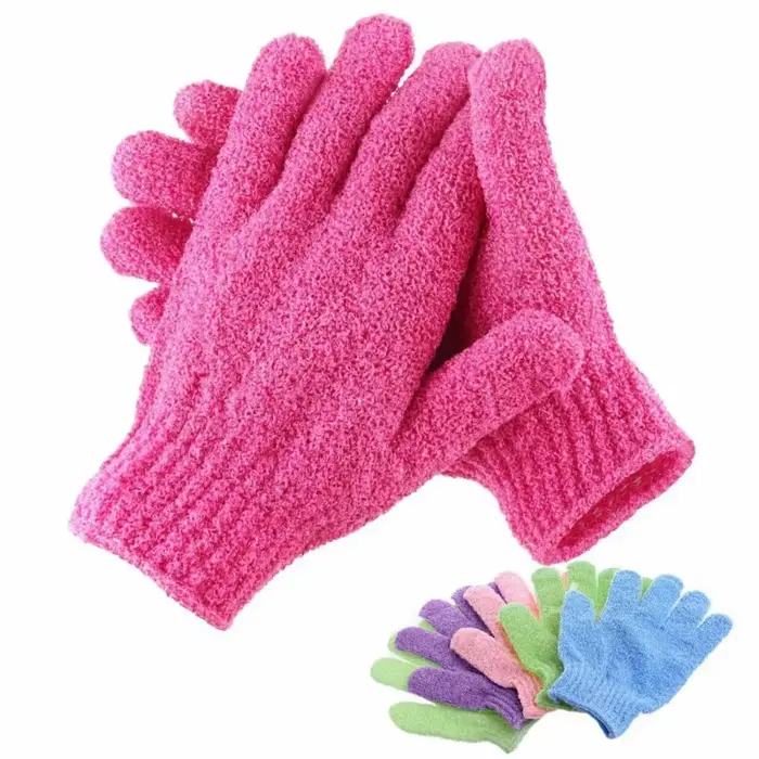 2 pièces/paire bain pour Peeling gant exfoliant