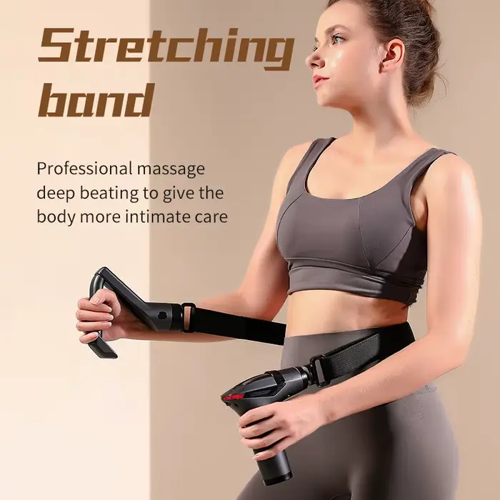 Pistolet de Massage électrique multifonctionnel à longue poignée pour Relaxation musculaire