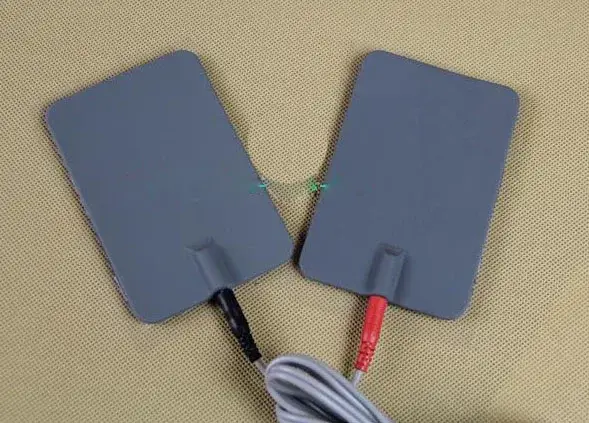 Électrodes pour unité TENS EMS avec connecteur de 2mm pour masseur amincissant