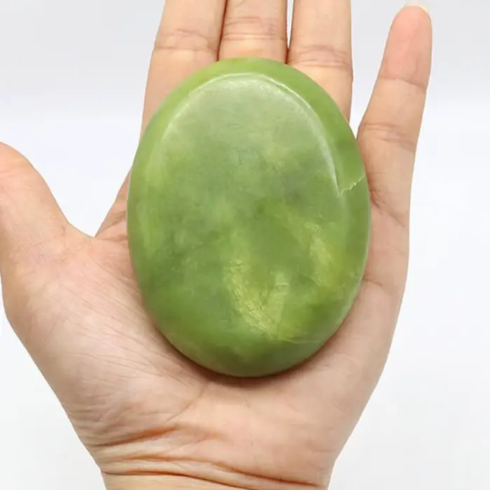 Pierres chaudes Massage Pierres de jade Olivine pour massages relaxants essentiels