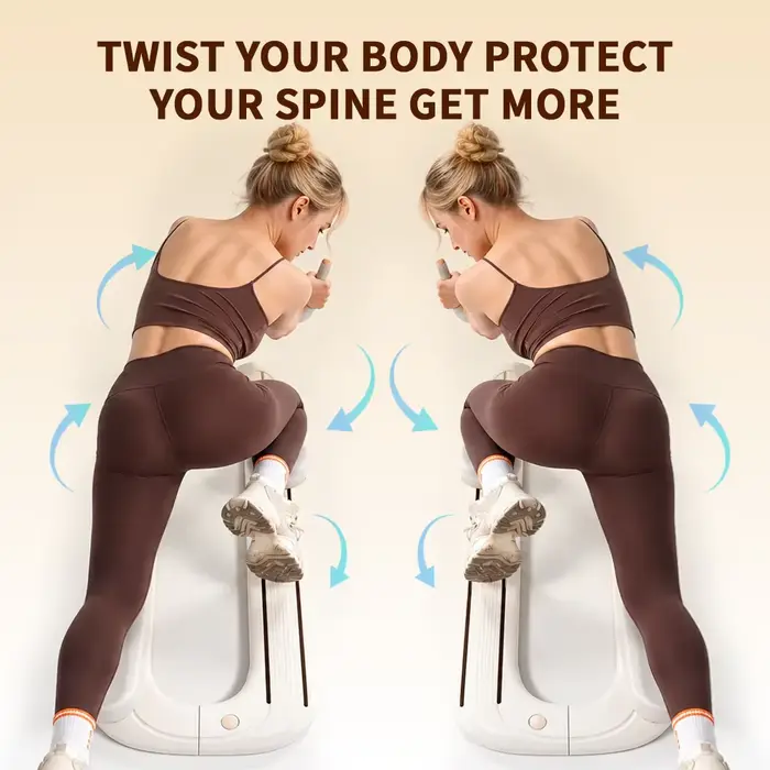 Flexihome Twist Crawler V2 – Correcteur de posture et étireur de dos pour le fitness quotidien et le soulagement des douleurs corporelles